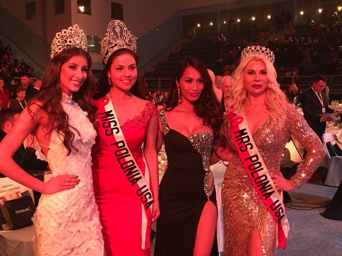 Great event last night with my girls, Miss Polonia USA Caroline, Mrs Polonia USA the gorgeous Anna Kobylarz<a href="/tag/angievuha"class="tags"><span>#angievuha</span></a>