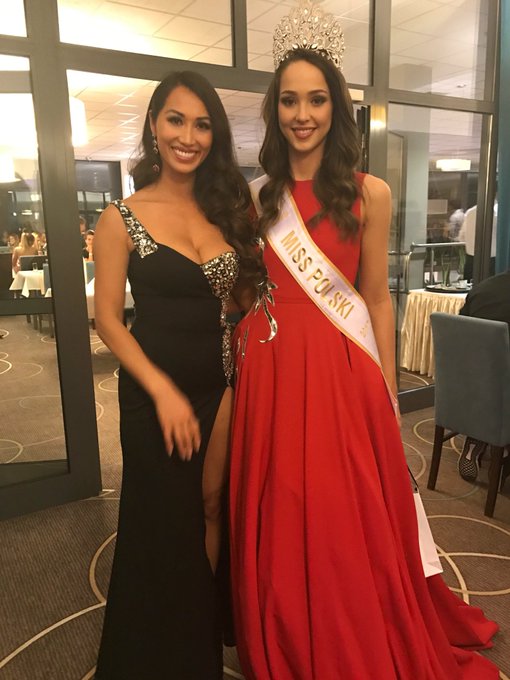 Congratulations to the beautiful Kamila to win Miss Poland 2017 last night!!! Such a great event!  #misspoland