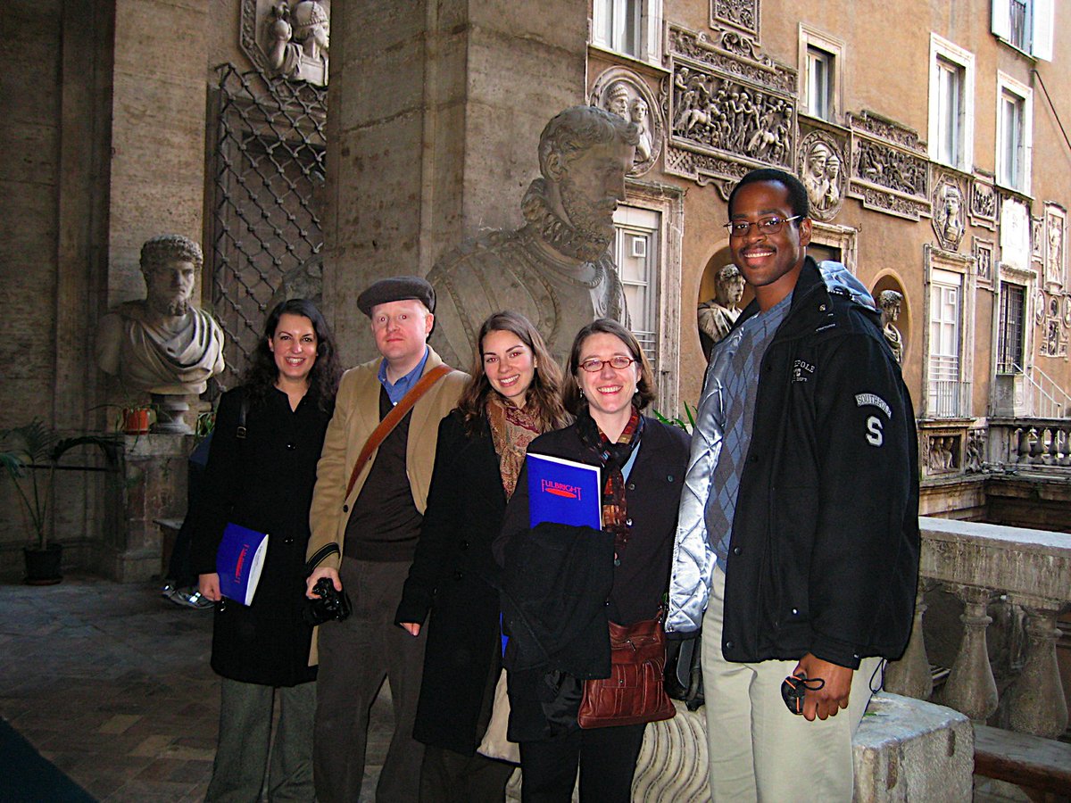 MobilityINTL's tweet photo. Ripple Effects #podcast 3.6 featuring @UNCG professor @jaceyhill about his @FulbrightPrgrm in #Italy is released! Check it out! https://t.co/0H2kSWg8EI @GallaudetU#Deaf #LifeAfterExchange https://t.co/LGZP37gLRc