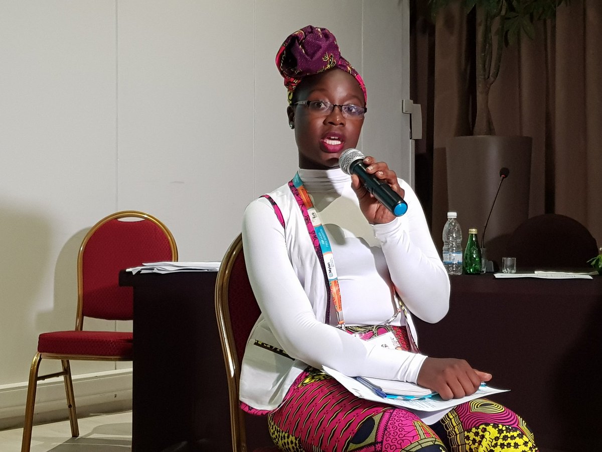 UNAIDS's tweet photo. "I grew tired of being treated as someone who has no worth in this world... It pushed me to want to change perceptions," says @RobinahBabirye1 on growing up living with HIV and facing stigma and discrimination.

#StartStayAIDSFree #ICASA2017 https://t.co/NYDm1Zcqt6