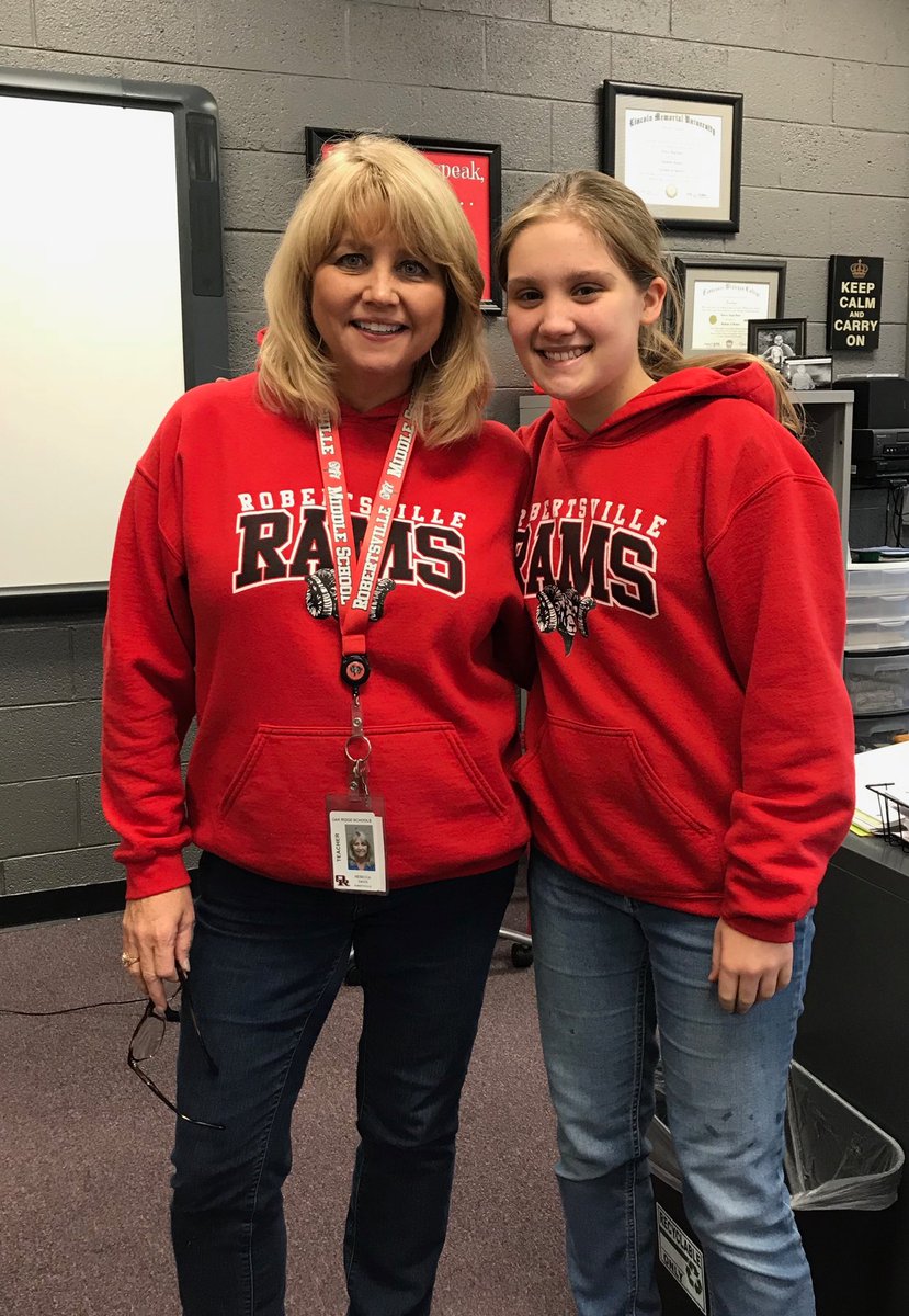 Time to bring out the RMS sweatshirts! <a href="/RMS_ORS/">Robertsville Middle</a>