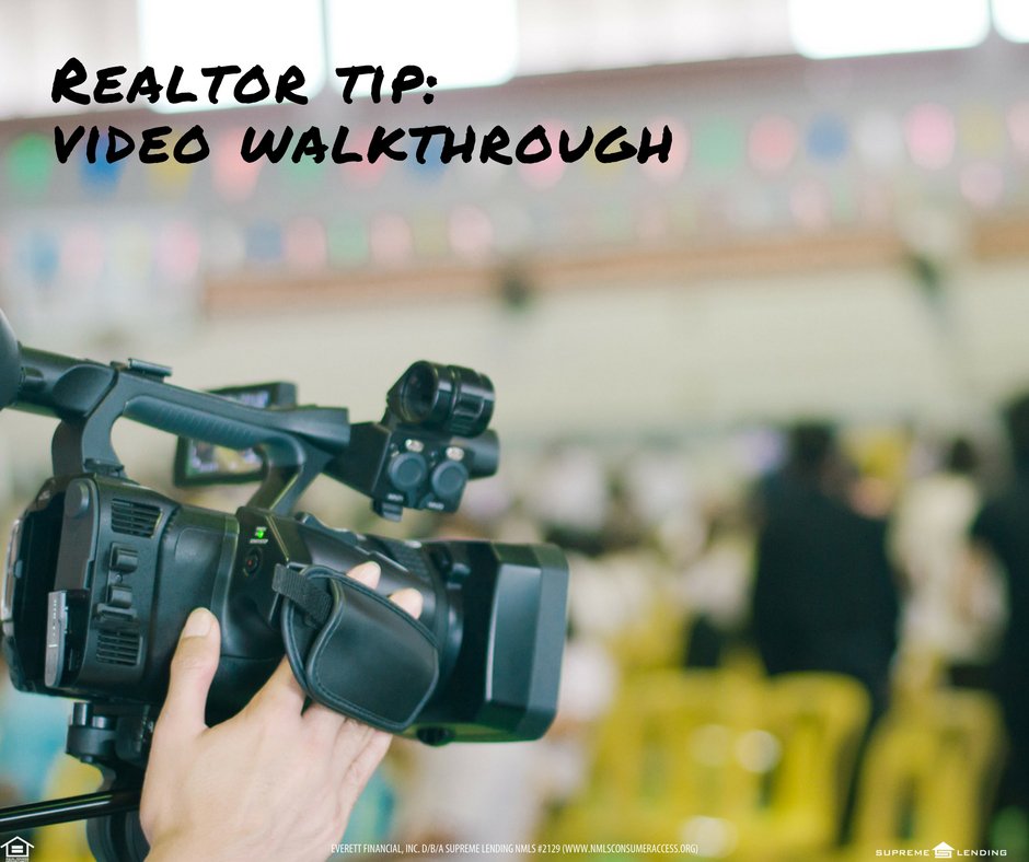 Muniz1963's tweet photo. Real Estate Agent Tip: Video walk-throughs offer more insight into how a home is realistically represented. https://t.co/ovAiZbSIdk