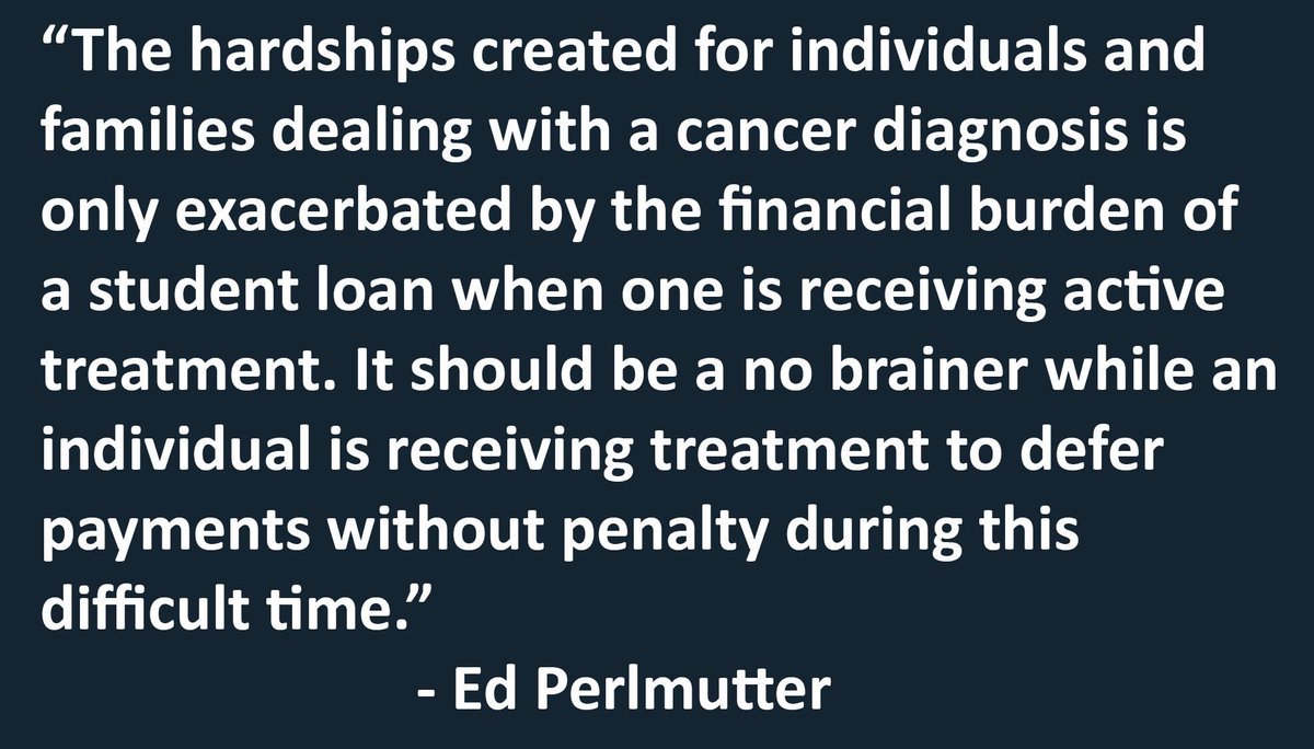 Kate Yglesias Houghton of <a href="/heycriticalmass/">Critical Mass</a> explains HR 2976 bill for deferment of student loans owed by AYA patients #AYAglobalcancer