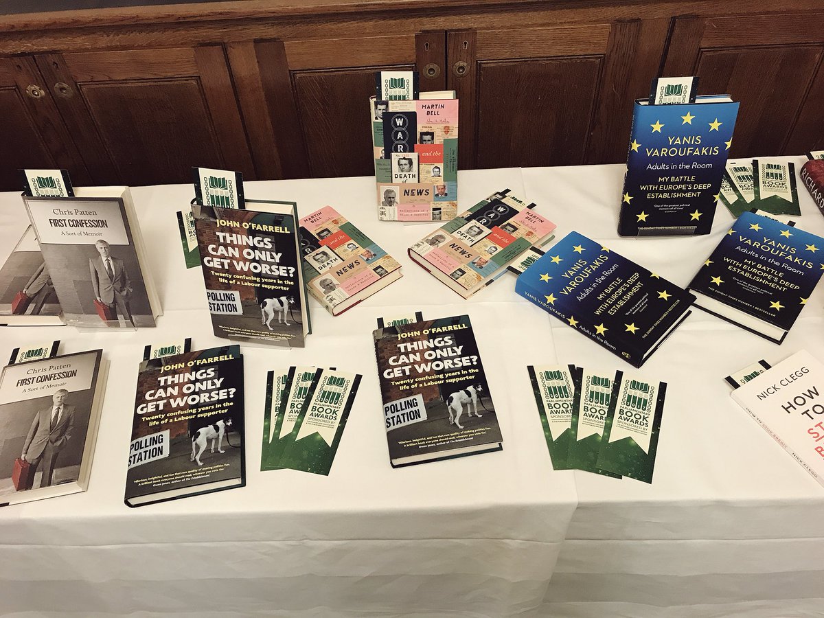 BAbooksellers's tweet photo. Thank you to all for attending and huge congratulations to the winners and shortlisted authors. #PBA2017 https://t.co/0HkK5BSUFJ
