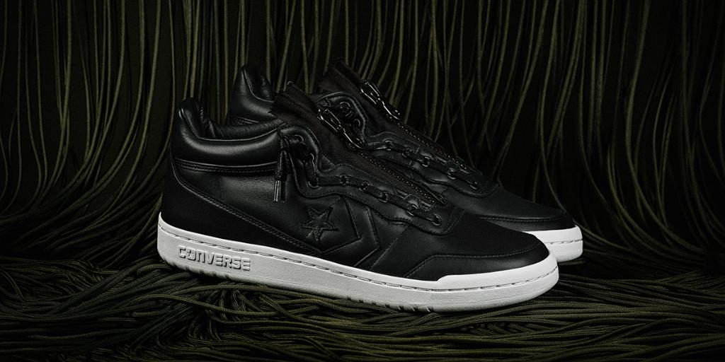 converse fastbreak mid on feet