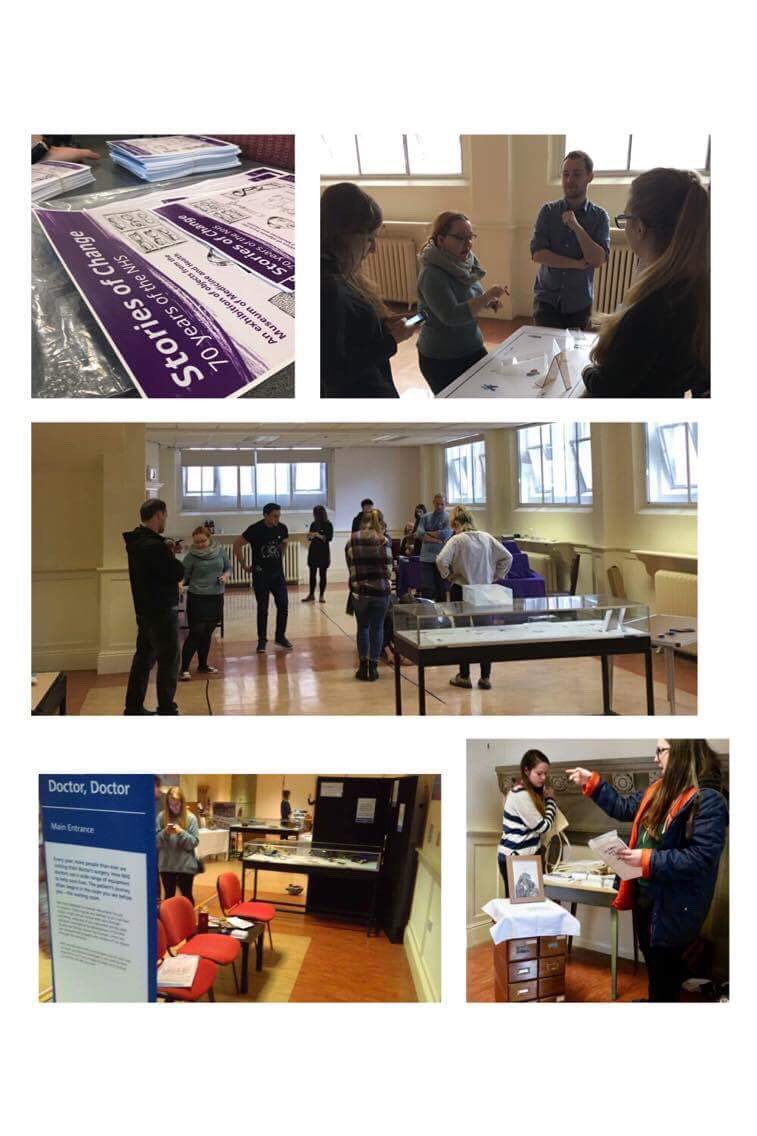 agms10's tweet photo. Tomorrow: ‘Stories of Change’ After months of hard work, #UoM students bring objects from @ManMedMuseum to @chethamslibrary for a pop up exhibition celebrating @NHSat70!  Open 10-4, please come along and enjoy some free mulled wine and mince pies too! #NHS70 #museumstudies https://t.co/raCxPU743f
