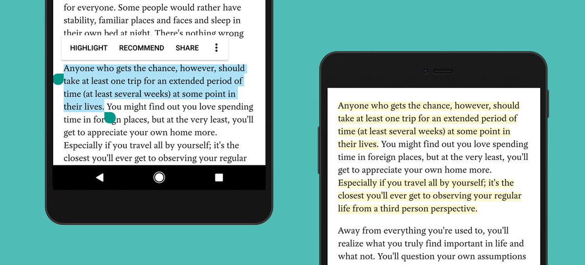 tornado pebermynte sorg Pocket on Twitter: "How to Highlight: 1️⃣ Long-press on text 2️⃣ Expand to  include the entire word, phrase, or section 3️⃣ Tap the Highlight button  It's easy! https://t.co/lMFNahI3pi" / Twitter