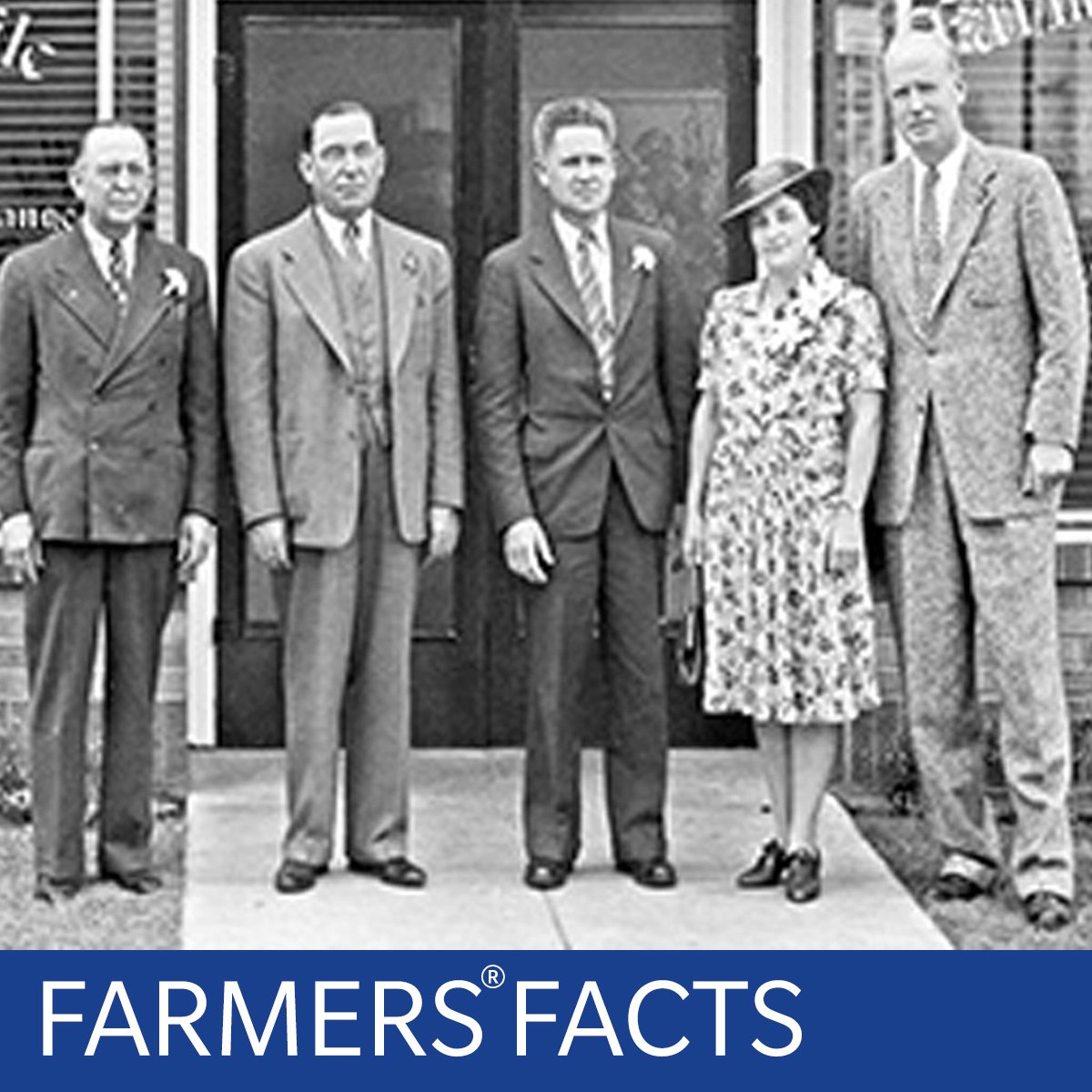 RodMudd's tweet image. Fun fact: Farmers® got their start in the 1920s by going, oddly enough, farm to farm. Luckily, you don't need a tractor to get insurance nowadays—all you need is a phone. Give me a call today.