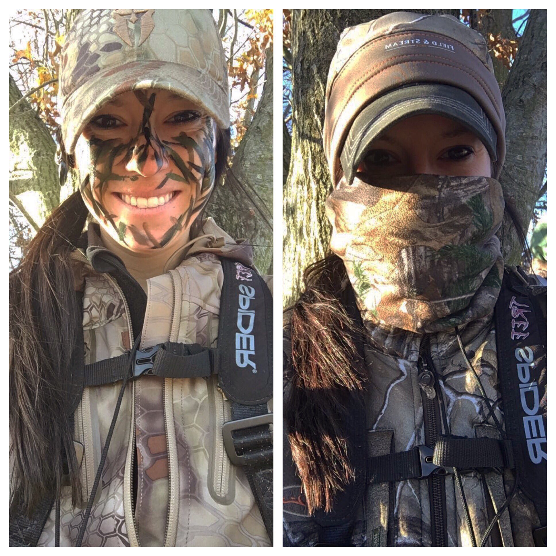 Brittany Jill on X: RT for face mask and Like for face paint. I'm curious  what people prefer! #hunting  / X