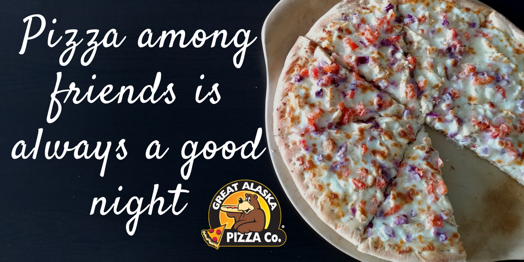 GreatAKPizza's tweet photo. #gapcopizza #garlicchickenpizza #friends https://t.co/PVtdPhh7IR