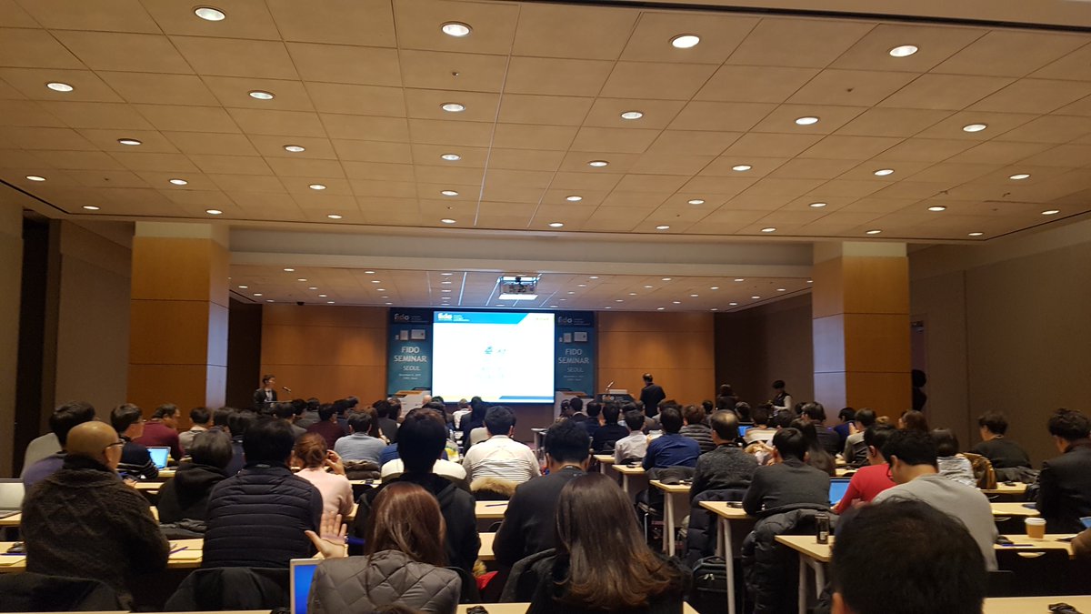dirtybit's tweet photo. 드디어 시작함  #FIDOseminar https://t.co/tg1e5n5JJB