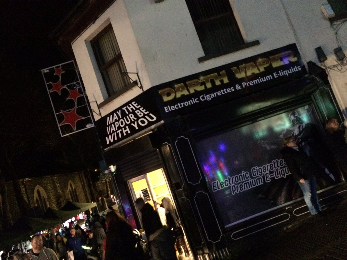 lauraBGEffect's tweet photo. Two new businesses open in #Abertillery tonight #dejabrew cafe and #darthvaper vapour shop #goodluck #startup @bgeffect @BlaenauGwentCBC #investinbg https://t.co/7lxVLPF0R0