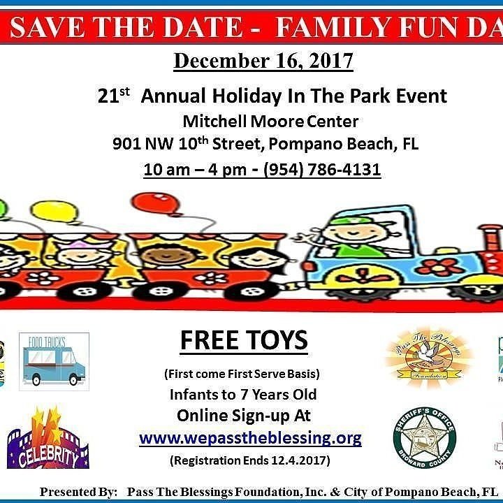 passtheblessin1's tweet photo. Tis the season!! #SupportIsEverything #ToyDrive #FreeToys Pass the Blessings Foundations Inc 21st Annual Toy Drive on December 16th from 10am to 4pm at Mitchell Moore Park 901 NW 10th street Pompano Beach fl 33060 #toy #charity #event #giveaway https://t.co/vs46KlU0yD