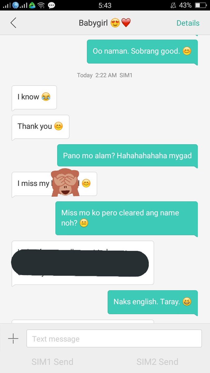 Goatlypso's tweet photo. Inner Me: Na miss ko nimo, imong fall back. Taenaaa https://t.co/1CGsgq0WUt