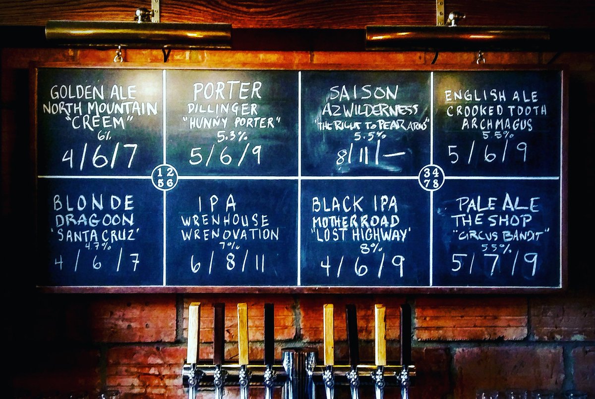 Current Beer Board: All AZ beer all the time. #stayclassic #drinklocal #azbeer