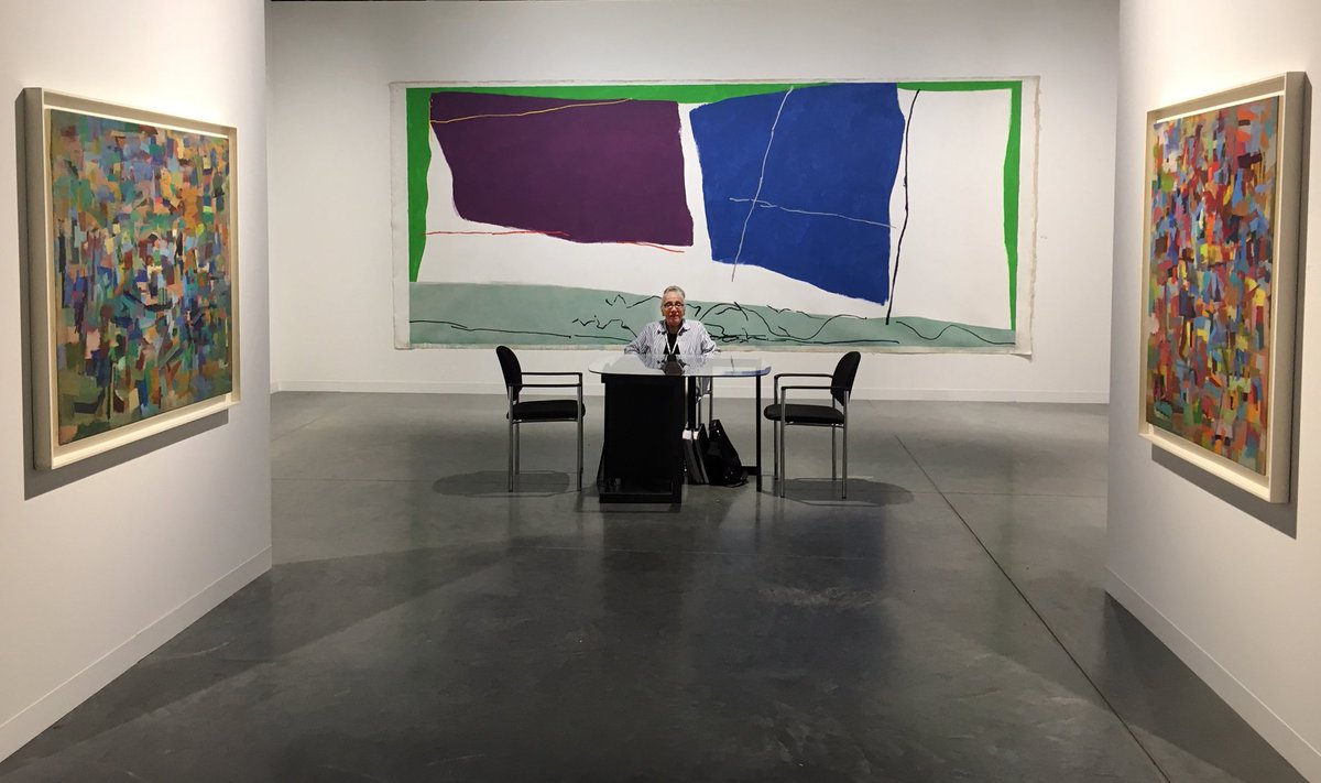 Washburn_177's tweet photo. Washburn Gallery, Booth C6, "Ray Parker: Thirty Years" at Art Basel Miami Beach, December 7 - 10, 2017, #ArtBaselMiami #washburngallery #rayparker https://t.co/Oc4UQCpHRC