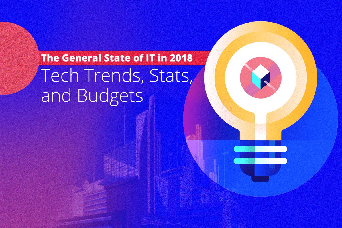 Intersog's tweet photo. The General State of IT in 2018: Tech Trends, Stats, and Budgets https://t.co/ohDHcfouUz
#spftwaredevelopment #itstuffing #itconsulting https://t.co/qr2kJDNCh6