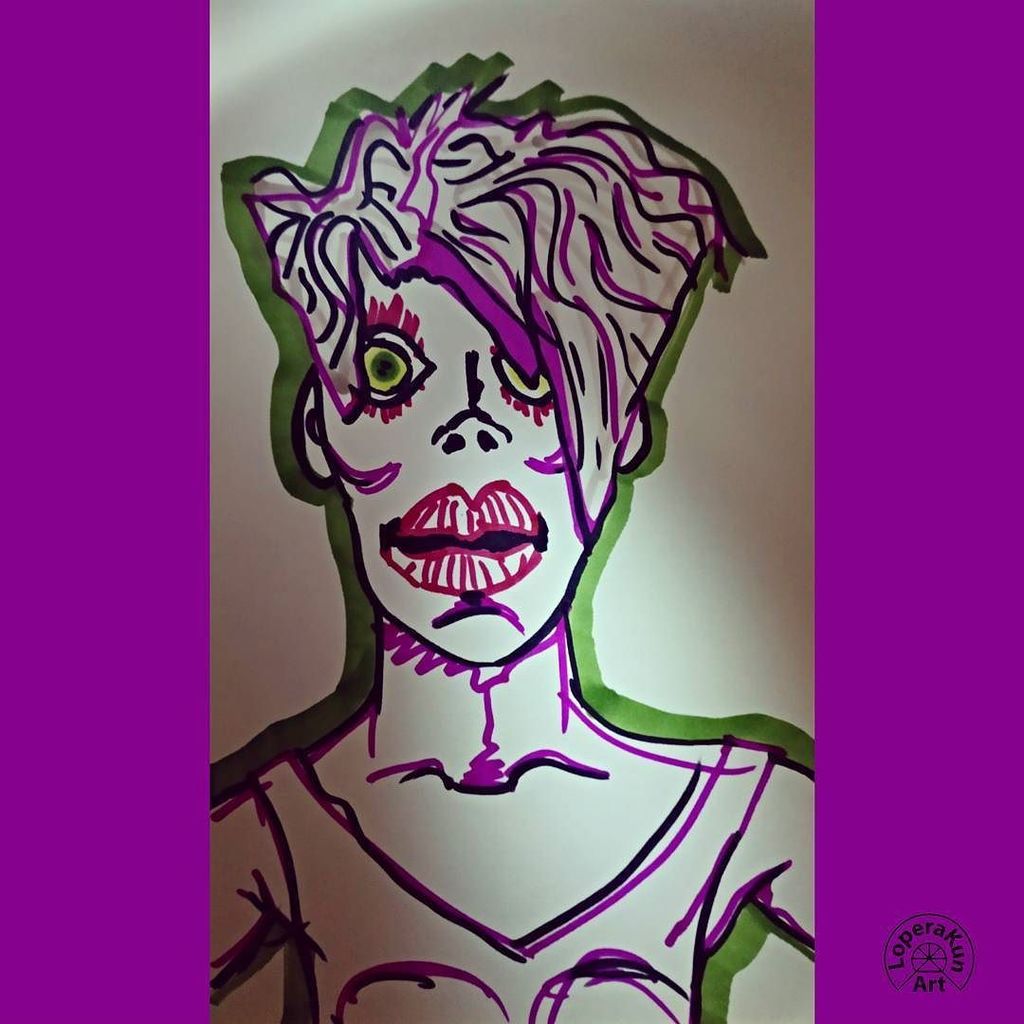 LoperaKun's tweet photo. #Punk is my drawing #279 of the year. Visit my T-shirts store in https://t.co/sgq2PCHVLm for more art! #2017purpose. #sketch #drawing #illustrator #markers #copic #girl #woman #girl #urban https://t.co/CUJp81kdkL https://t.co/5AIm0i3O74