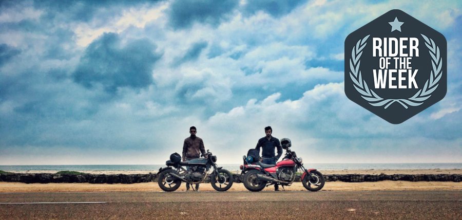 Congratulations to our Rider of the Week, Mohammed Siraj AKA <a href="/zeeru_78/">Mohammed siraj</a>, who hails from Southwest coast of India. He's been bopping around on his Honda cafe racer and posting some amazing images to the FUSAR feed. Keep it up, Mohammed!