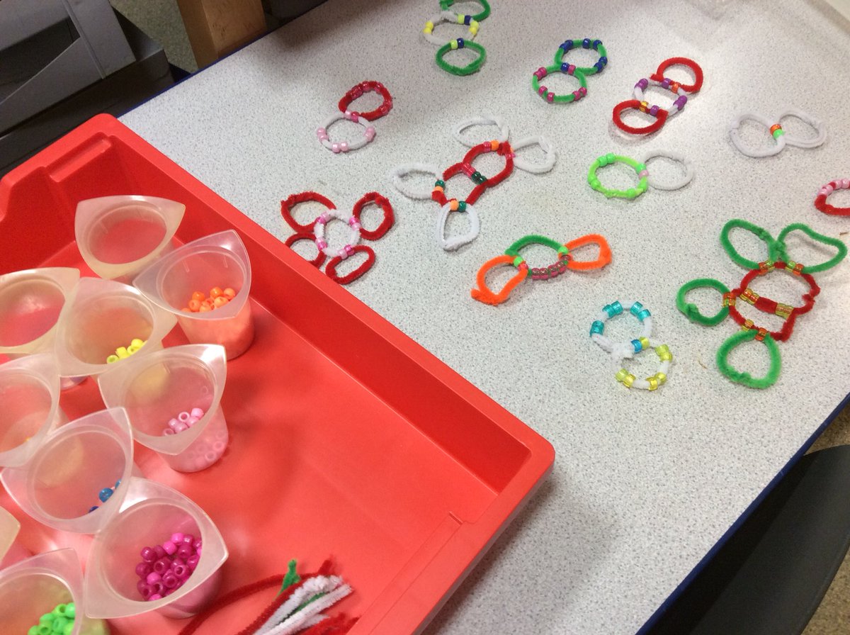 ScienceEba's tweet image. Great covalent bonding models from year 9 today.  Can you work out what all the molecules are?