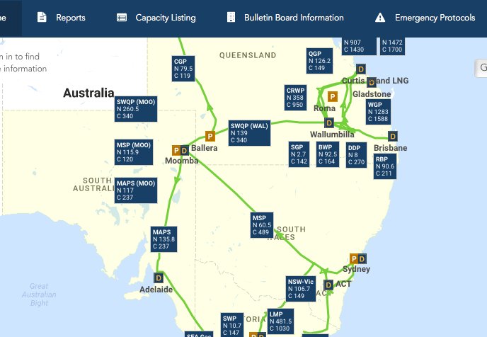 AnnieKia's tweet photo. If you are in any doubt that the gas cartel sucks conventional gas from Bass Strait to flog off via Gladstone, check out AEMO gas flows.
#GasPriceScam #auspol #nswpol
https://t.co/wqct3qRXhP https://t.co/EpX4CSOIRT