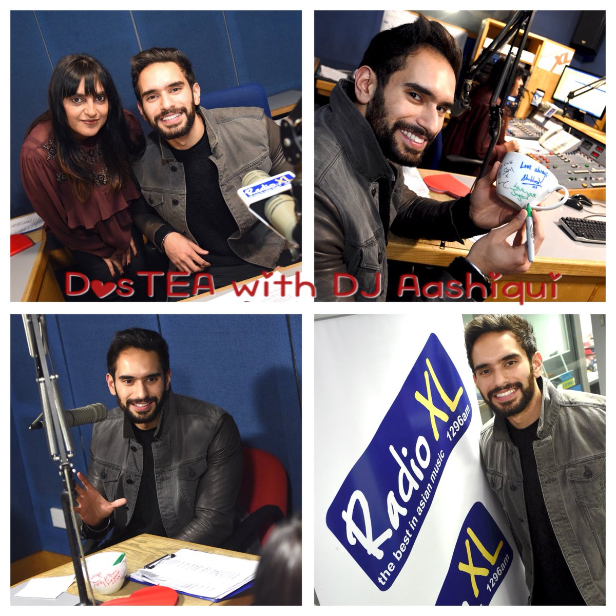 DJAashiqui's tweet photo. HUGE thanks to great interview w/ the versatile, multi-dimensional, talented singer, actor, composer & dancer @JagtarDulai #Birmingham An artist who definitely has the potential to advance the Bhangra scene! #DosTEAwithDJAashiqui #spotlightartist #Ariye out now! #downloadlegally https://t.co/dlCxrOjspd