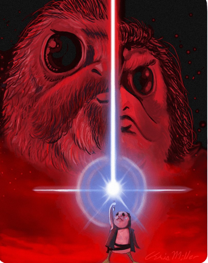 MarkHamill's tweet photo. .@JohnBoyega I find you lack of #PorgAdoration disturbing, son. I raised you better than that! You usually are so enlightened &amp; porgressive.
They are not aggressive or a threat! (L)
They are a positive inspiration! (R)
#PorgsArePrecious #DontBeAPorgPessimist https://t.co/EDpFVBlV5u
