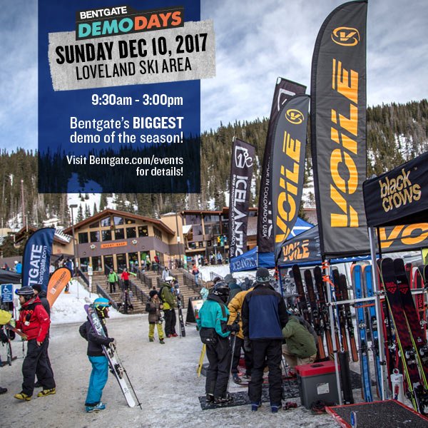 bentgate's tweet photo. Our first ski demo of the season is this Sunday 12/10/17 at Loveland Ski Area. Pre-register at the link below.
https://t.co/sbUrMJifVo https://t.co/K9kWZ5lIc5