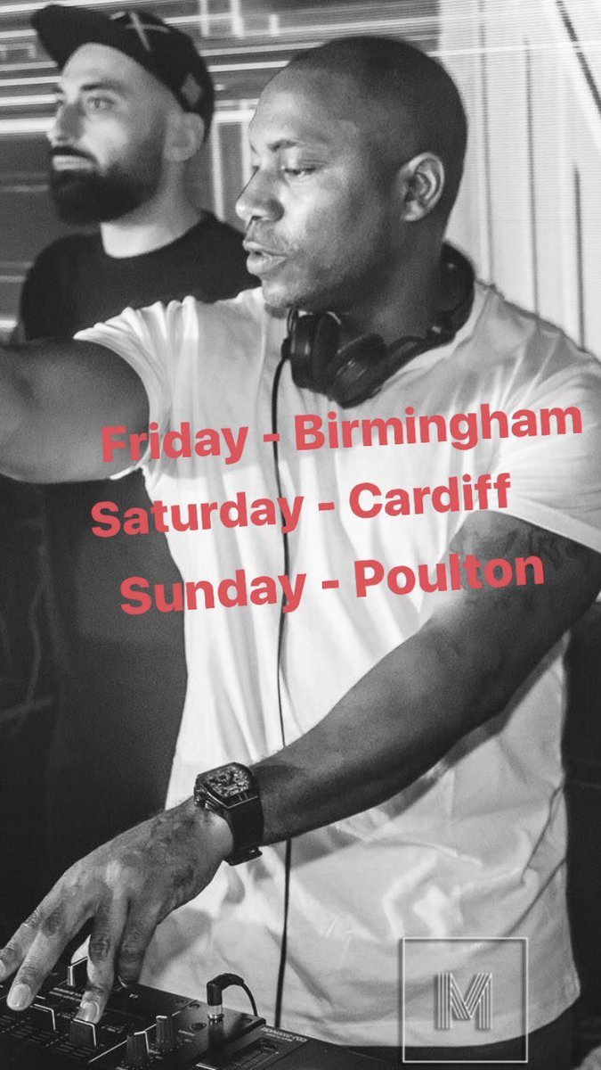 TruthPoulton's tweet photo. It’s happening this Sunday @DJColinFrancis @CJ_iDJ @alexhuckerby @DJElliottSmith @MRHSbeats 🎶🔥🎶🔥 https://t.co/E9dQA8HF61