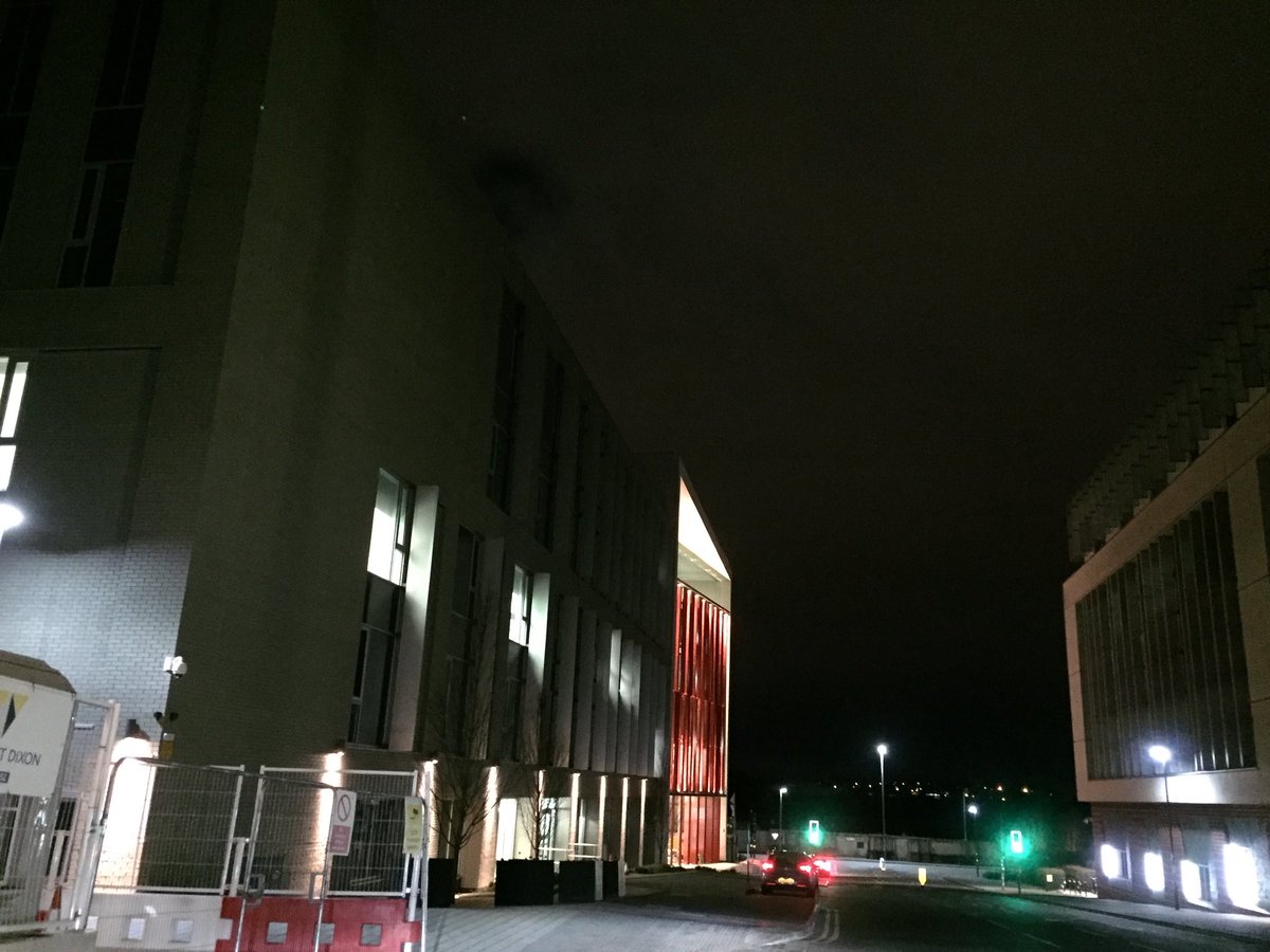 ApprovedDesign's tweet image. Just arrived on site with @WillmottDixon in #Birmingham for some nocturnal #BuildingReg checks. Witness testing the #fire alarm ...