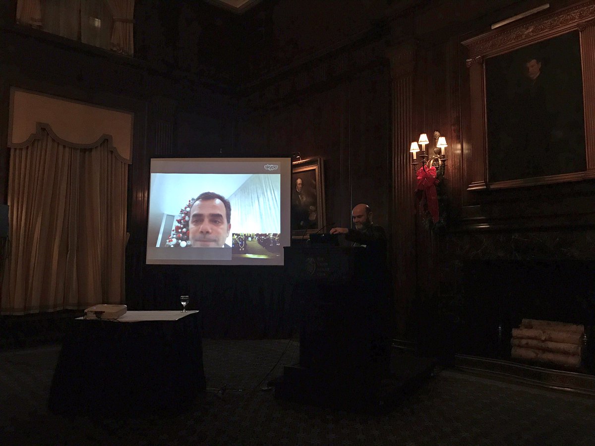 CyprusTradeNY's tweet photo. Presentation by George Danos, Founder &amp; Pres of #Cyprus #Space Exploration Organisation - #CSEO on preparing the next gen of scientists &amp; grow the space industry in Cyprus.

Special Guests: Dr. Marcello Coradini   
Mayor of #Nicosia, Mr Constantinos Yiorkadjis @NicosiaMunicipa https://t.co/xIkSKf512k