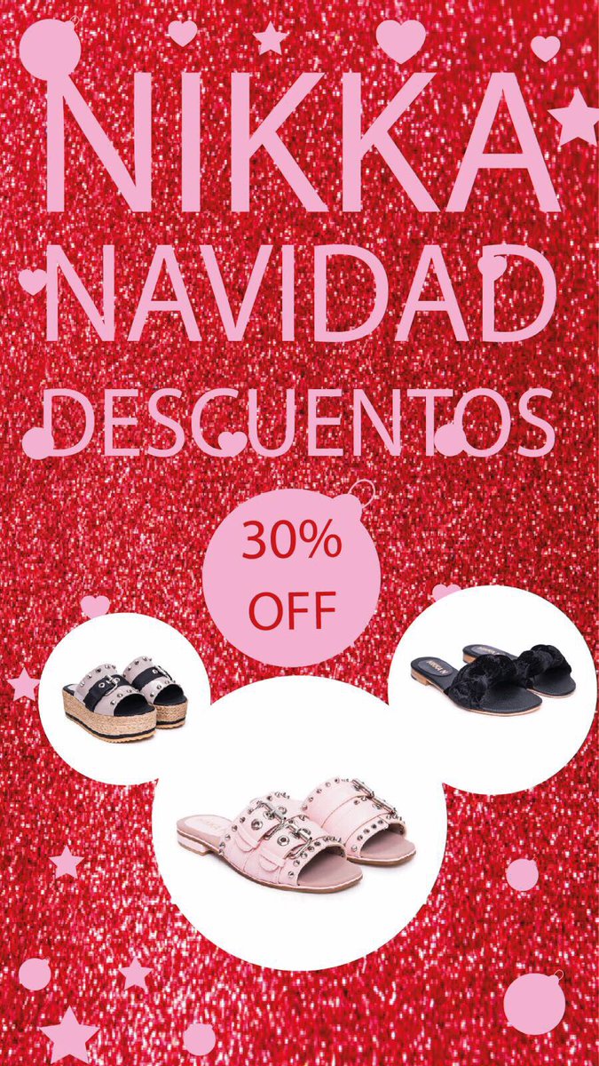 NIKKA DESCUENTOS DE NAVIDAD 30% off en tu compra colección verano 2018!

De lunes a sábados de 11 a 19hs en nuestro showroom Honduras 4658 
De jueves a sábados 3 o 6 c/sin interés o Ahora 12 c/fijas!!! 

NIKKA-N.COM.AR 

nikka-n.com.ar/94-primavera-v…