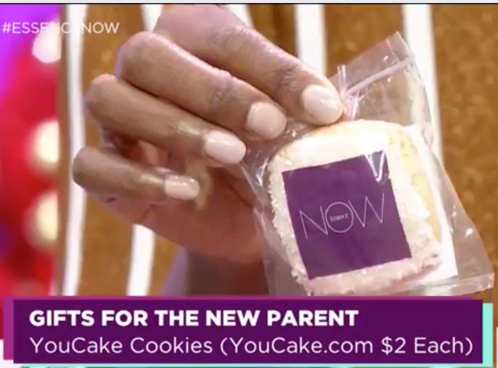 youcake's tweet photo. YouCake printed cookies featured as personalized gifts for new parents- thx #essencenow @essence one of kind gifts at https://t.co/dEM3Yv6w7I or make your own #customcookies #brandedtreats #photocakes #customfrosting #holidaygifts https://t.co/46bqYpFK4x https://t.co/0LZcU7pXZT