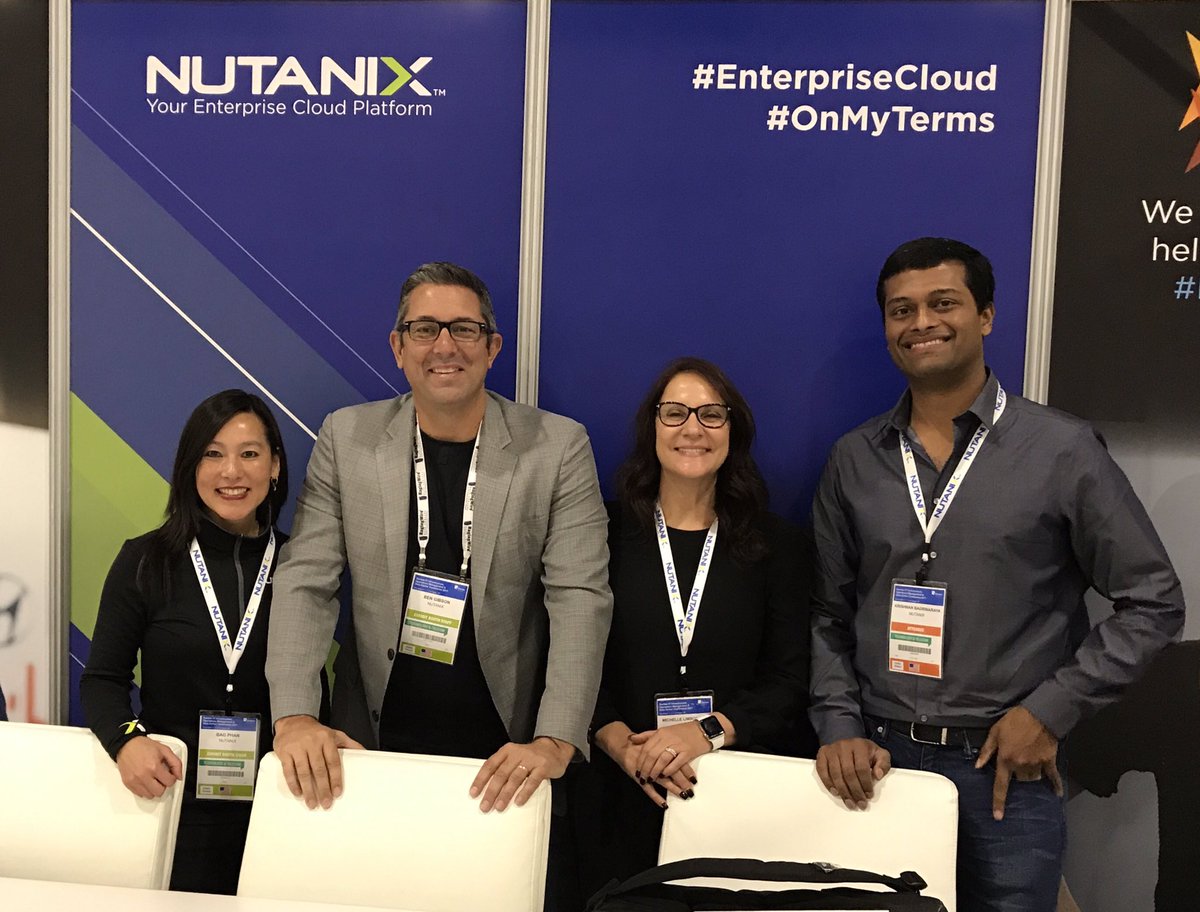 BenGibson08's tweet image. My first customer mtg at #GartnerDC. Common refrain: desperate for help managing their #EnterpriseCloud. We can help @nutanix #onmyterms