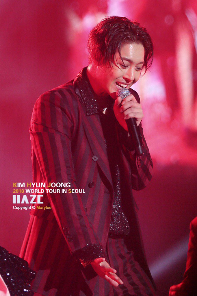 20171202 Kim Hyun Joong
2018 World Tour 'HAZE' in Seoul
