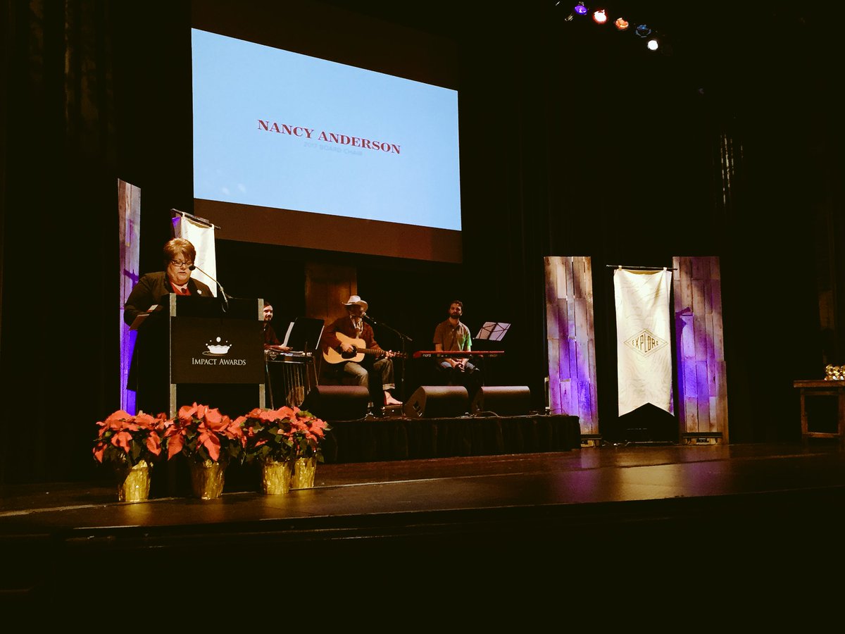 The <a href="/MidlandTheatre/">The Midland Theatre</a>’s very own Nancy Anderson is kicking off the #ELCimpactawards with her opening remarks!