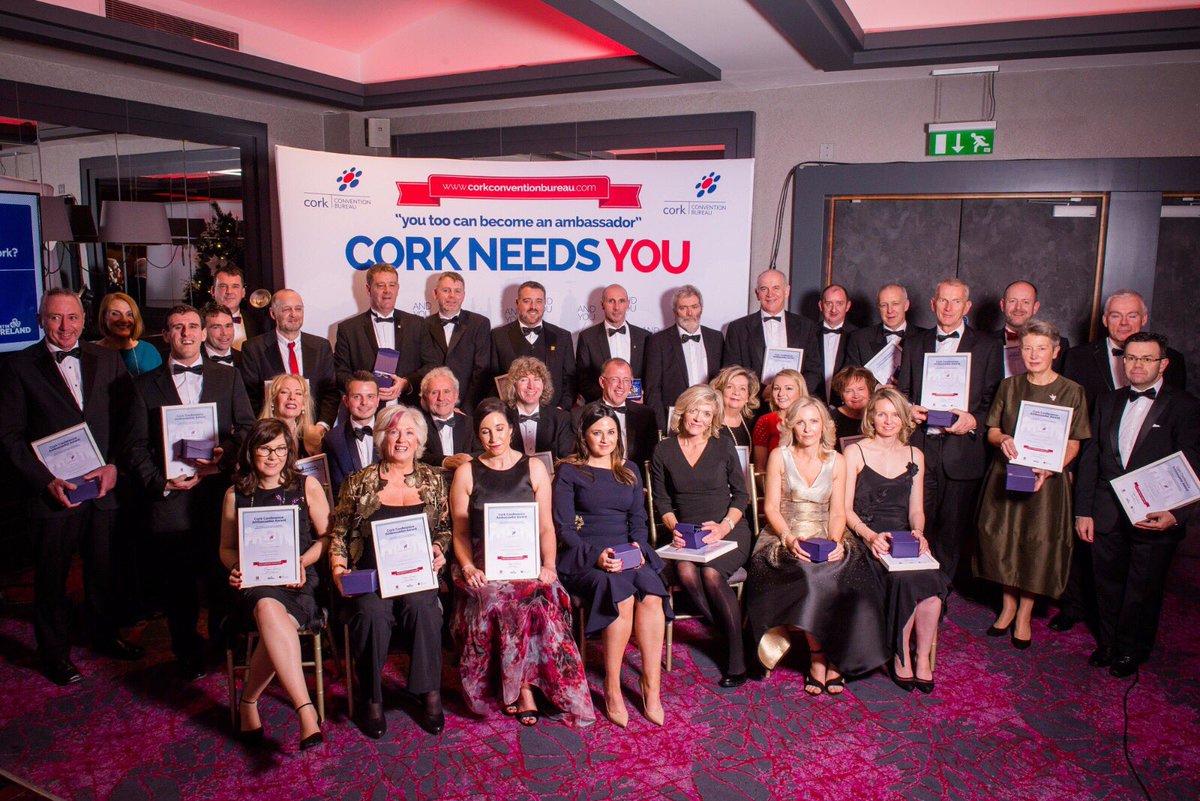Thank you to ALL our wonderful Ambassadors, we really appreciate all that you do for Cork.

Hope you enjoyed the night as much as we did! 

#CCBAwards2017 #ThankYou