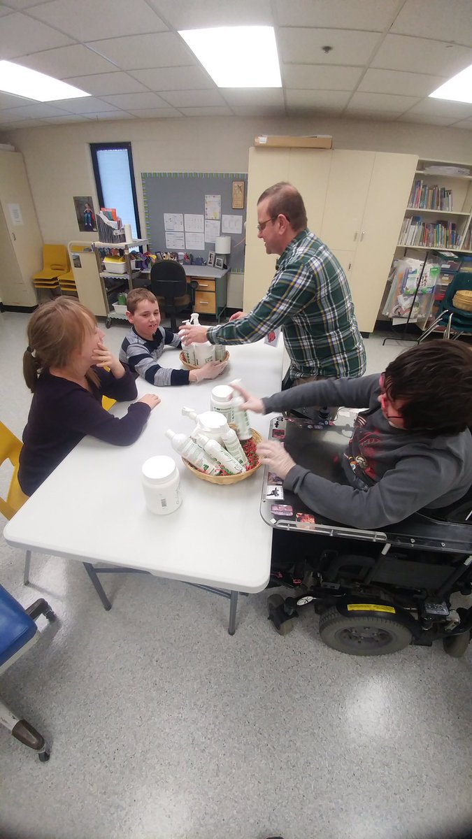 Local and Fresh was by  today building the "Share and Care" baskets with our students.
Remember for each basket purchased a donation will be made to the Jean Vanier Christmas Food Hamper program for families!! We give, they give! <a href="/RCSD_No81/">YQR Catholic Schools</a>