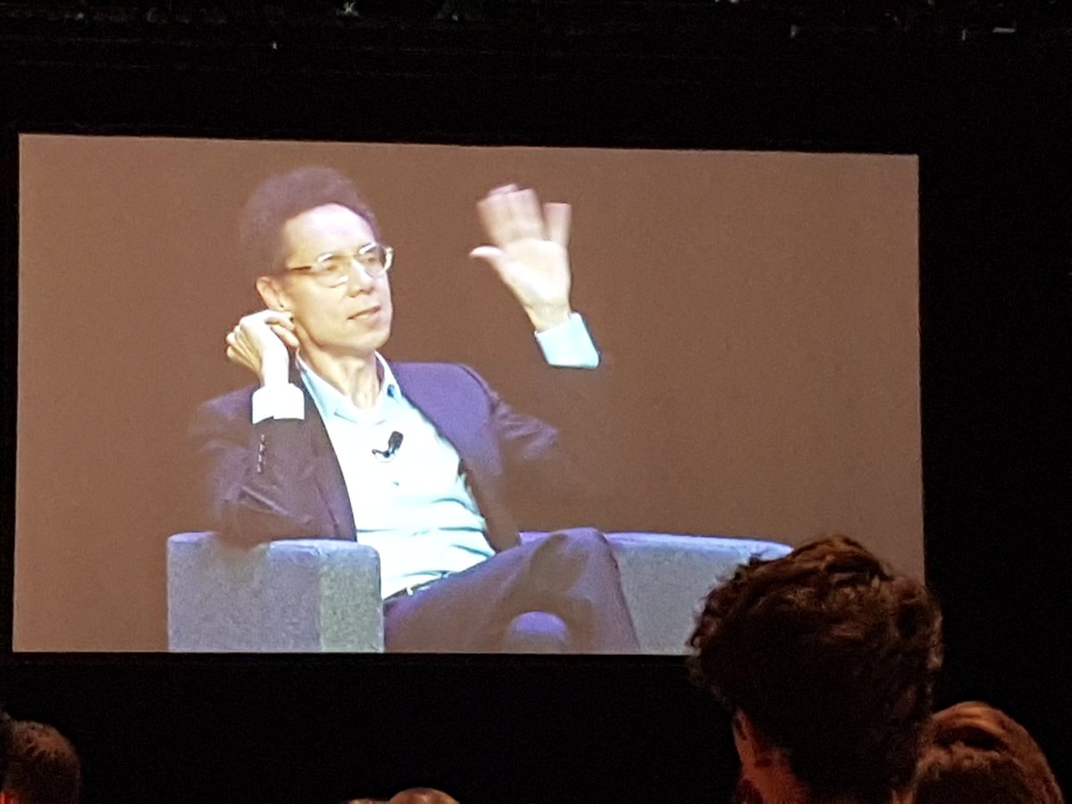 The Tipping Point is like Duran Duran. Written for the era and doesn't really make sense in today's world #futuredisrupted <a href="/Gladwell/">Malcolm Gladwell</a>