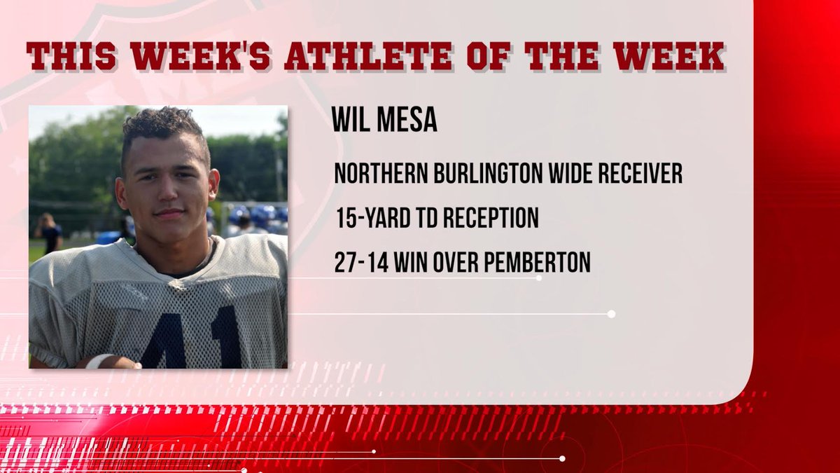 Congratulations to Wil Mesa who is this season's final Athlete of the Week!