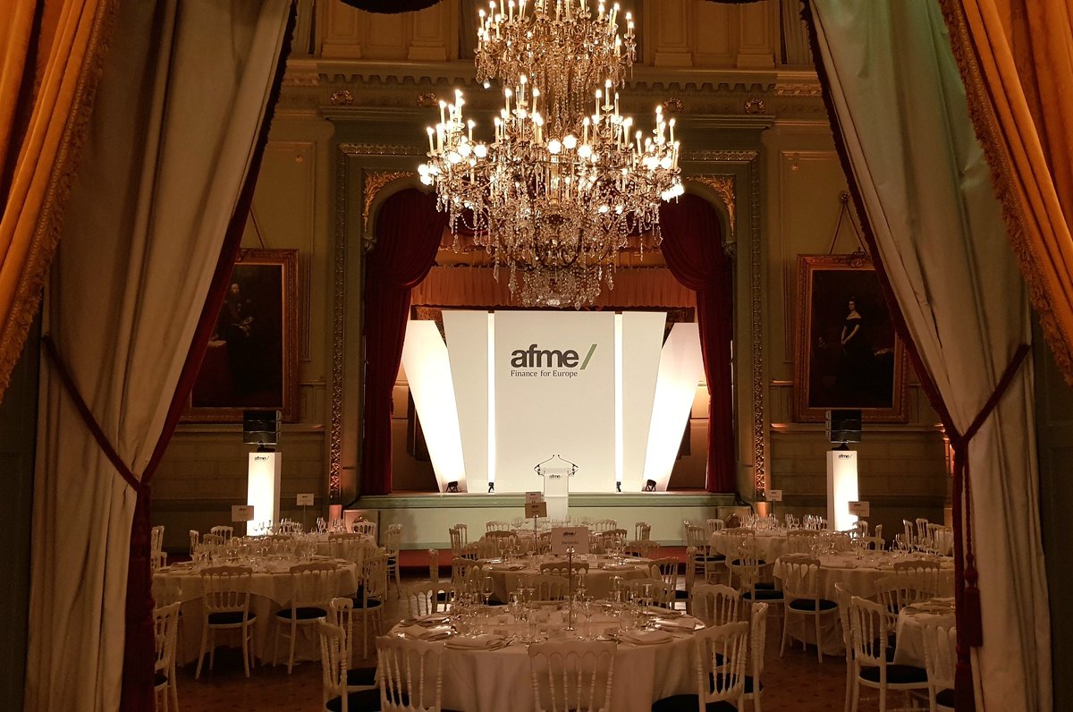 Trimtwelve's tweet photo. A grand venue for a grand event @Edificio_Venues  Concert Nobel in Brussels for @AFME_EU Annual Dinner. https://t.co/8ThmVwhn0O