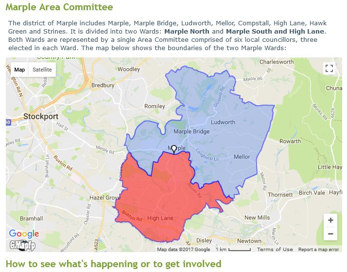 Marple Area Committee