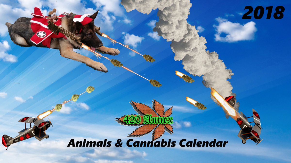 We are now accepting animals &amp; cannabis photos for our 2018 #Animals &amp; #cannabis #Calendar #contest. You have until December 15th to send us your photos! 😝🐶🐱🐸🕷️🦉
420annex.com/news-1/2017/12…