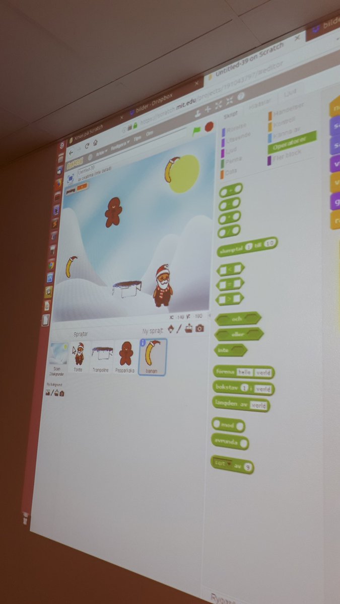 CoderDojoKhmn's tweet image. Grym avslutning i går när vi körde vinteravslutning. Fullt hus med @scratch och @ThePSF. Tack till @kreativum @appcorn och @LanGateSystem för sponsring under hösten.