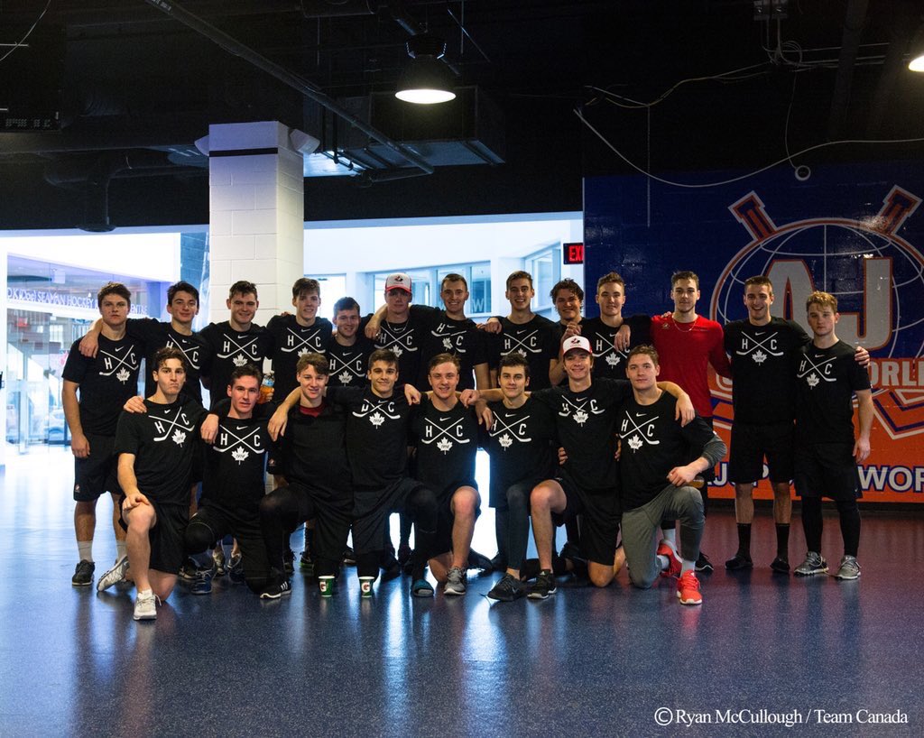 Ladies and gentlemen introducing Team Canada East @HC_WJAC photo by <a href="/RyanMPhotograph/">Ryan McCullough</a> OJHL Images