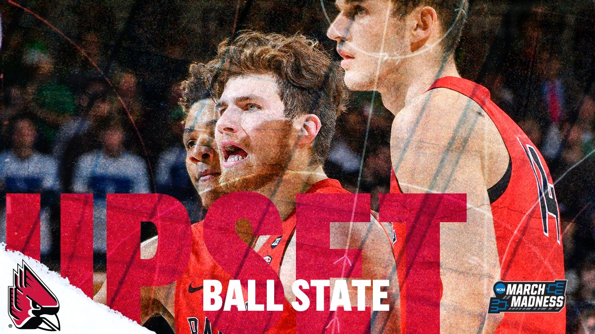 MarchMadnessMBB's tweet image. BALL STATE WINS!

Tayler Persons drills a 3 with 1.7 seconds left to lift the Cardinals to an 80-77 upset at No. 9 Notre Dame.