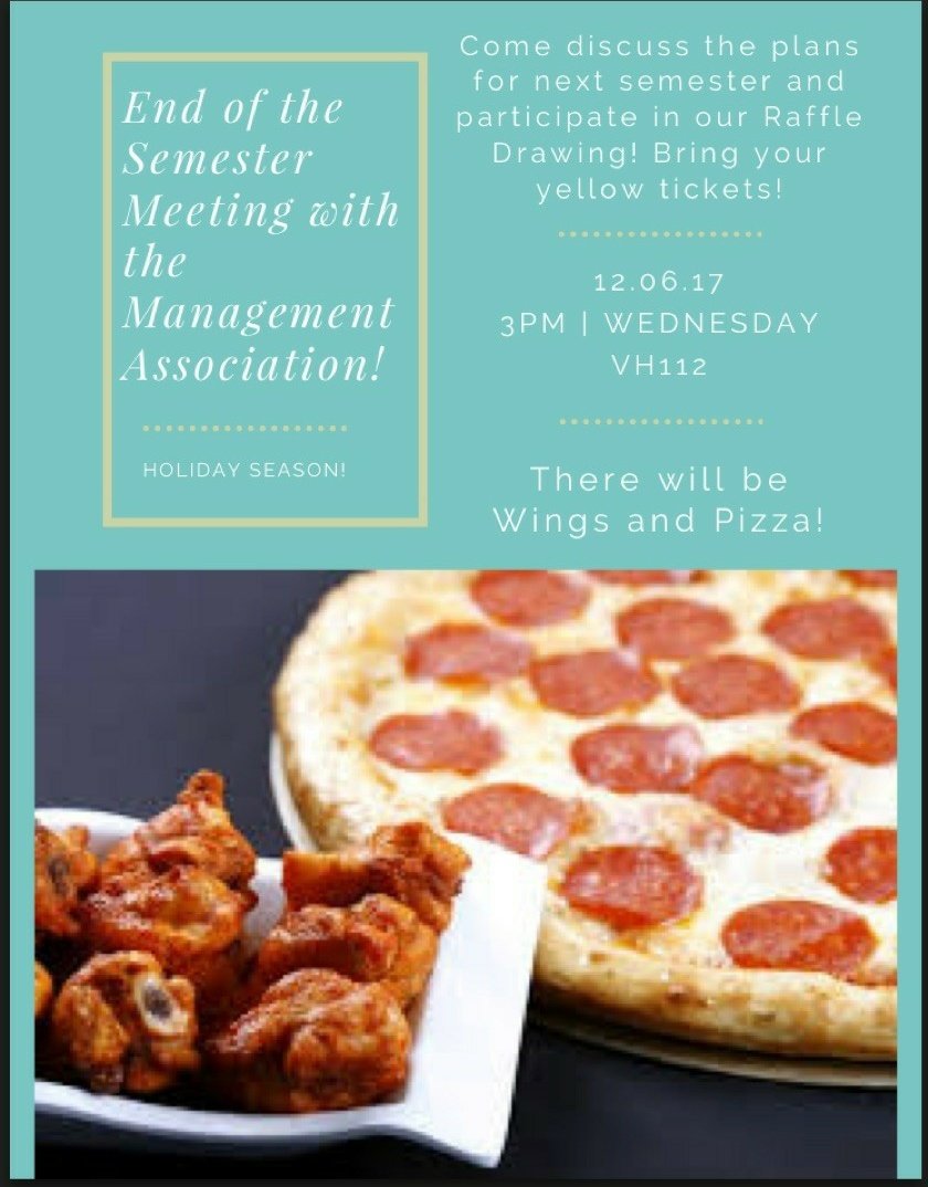 SUNYNPMA's tweet photo. Take a break from studying tomorrow for wings and pizza! VH112 @ 3pm #npsocial #npma #takeabreak #newpaltz https://t.co/Rci8WqdPSa