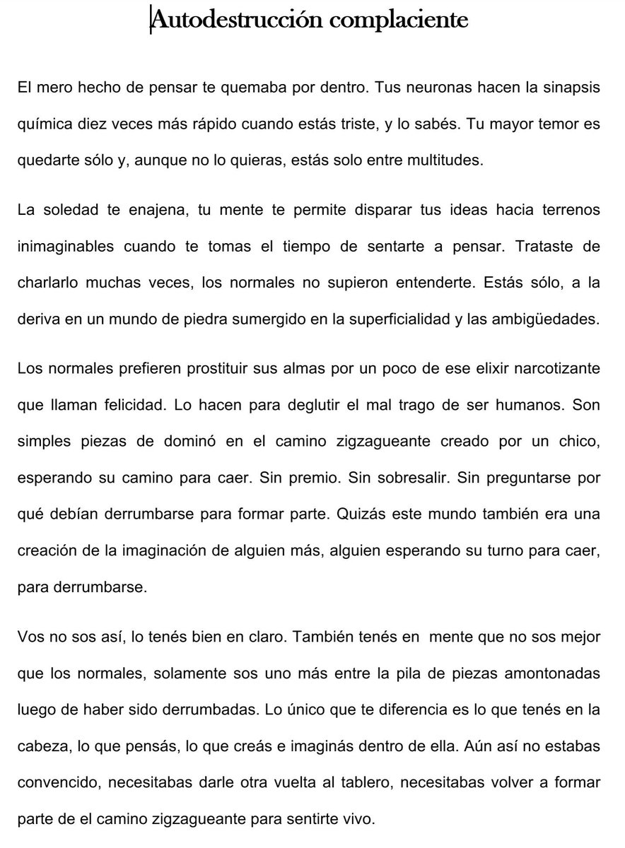 Madggi's tweet photo. Tuve que tomar mucho coraje, pero finalmente me animo a subir algo que escribí, si tienen ganas tomense un fatito y léanlo. https://t.co/wchns7Robp