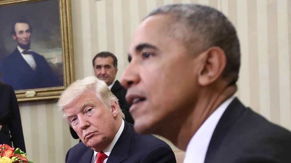 thehill's tweet photo. Three Obama tweets, no Trump tweet make 2017 list of most retweeted tweets: https://t.co/gxs9V8IhCQ https://t.co/NOV2LnPZxm