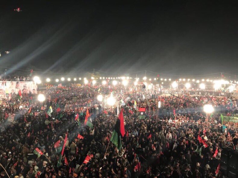 TahirKhattakk's tweet photo. We have witnessed the Biggest #Jalsa ever in the political history of Pakistan at #Islamabad.
Welldone @BBhuttoZardari & Team 👍
#PPPGoldenJubilee #PPPat50 https://t.co/kUSGWTlrns